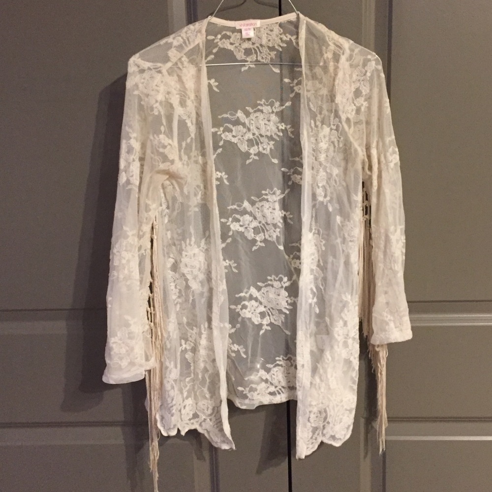 Lace Kimono Cardigan